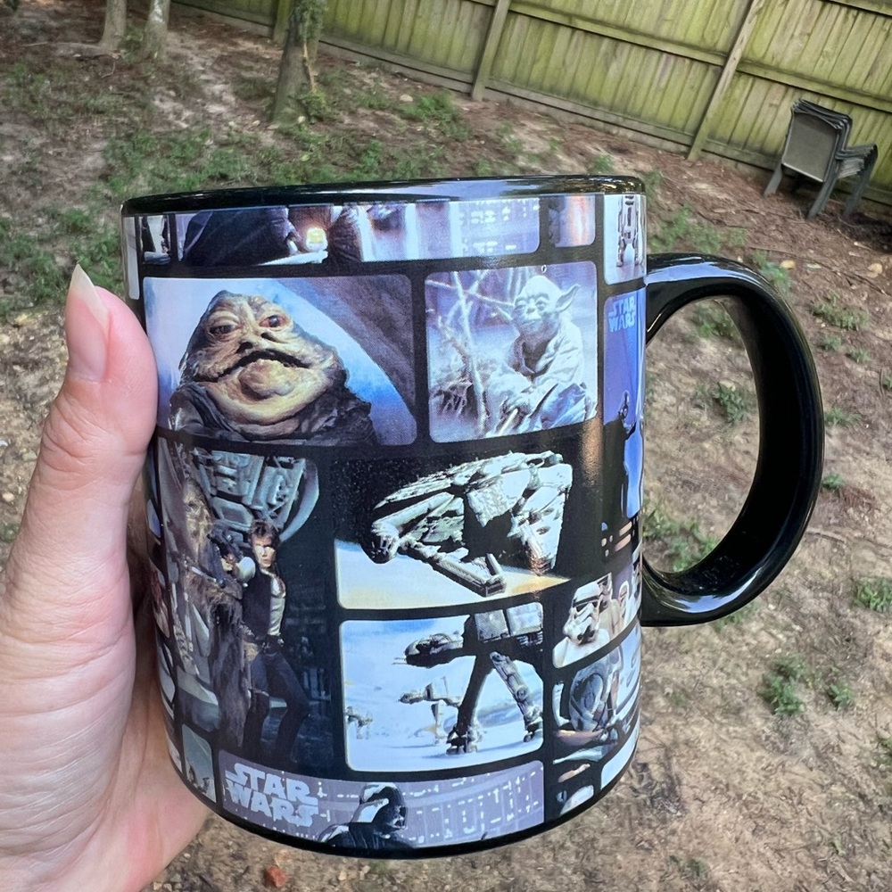 Star Wars Old School Multiple Character Ceramic Mug 20oz - Picture 3 of 7